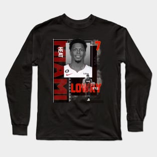 Miami Heat Kyle Lowry 7 Long Sleeve T-Shirt